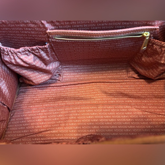 Fawn Design Plaid Tweed Weekender Bag 
Like New - Picture 6 of 10